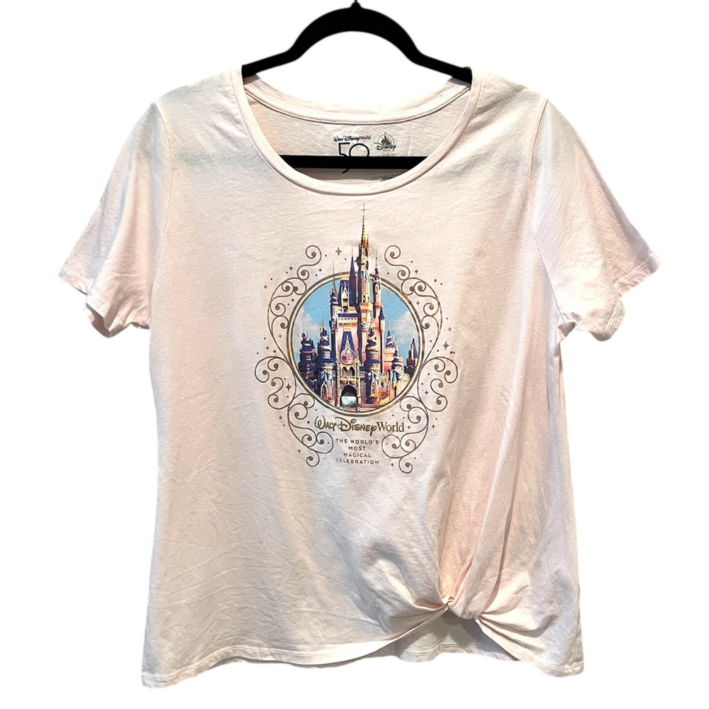 Walt Disney World Magic Kingdom Castle Graphic Top